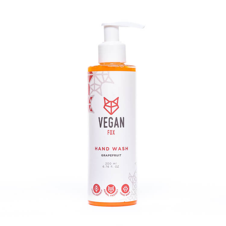 hand-wash-grapefruit-vegan Grapefruit hand wash vegan fox hand made